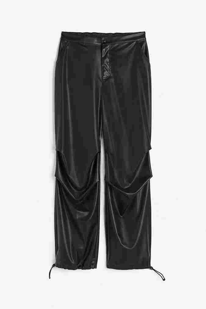 

Брюки-парашюты H&M Parachute, черный
