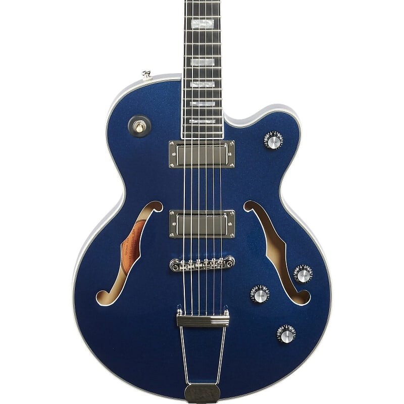 

Электрогитара Epiphone Uptown Kat ES, сапфирово-синий металлик ETUESBMNH1