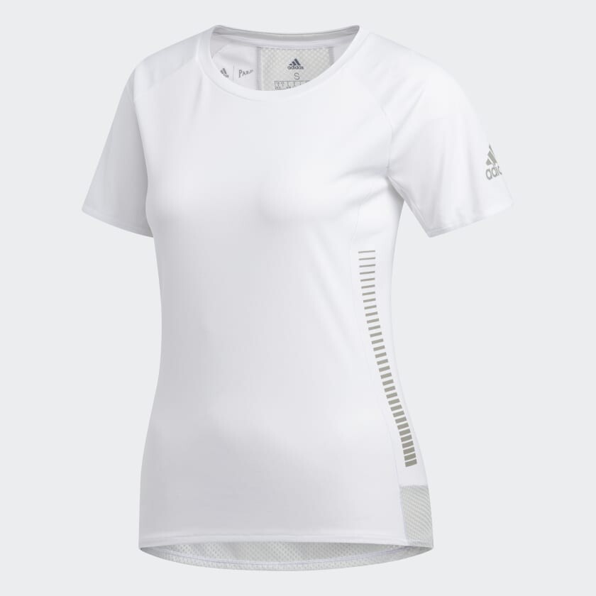 

Футболка adidas 25/7 Rise Up N Run Parley, белый
