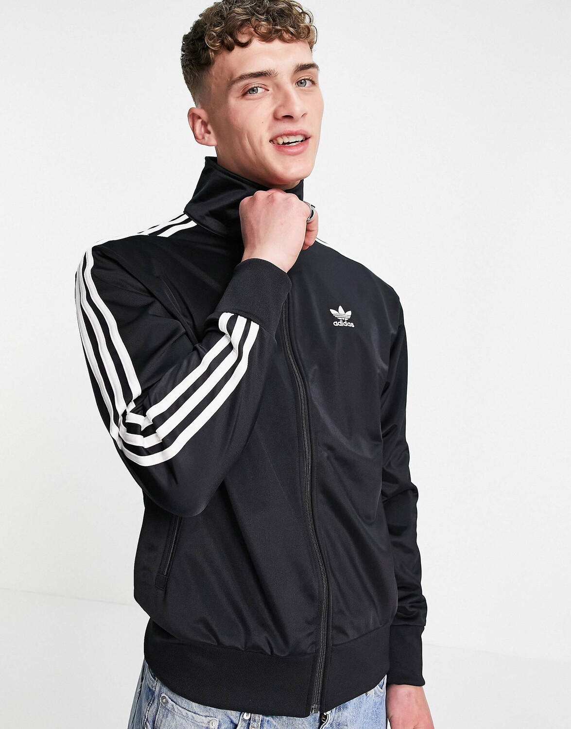 

Черная спортивная куртка adidas Originals Firebird