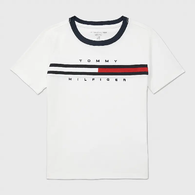 

Футболка Tommy Hilfiger Kids' Flag, белый