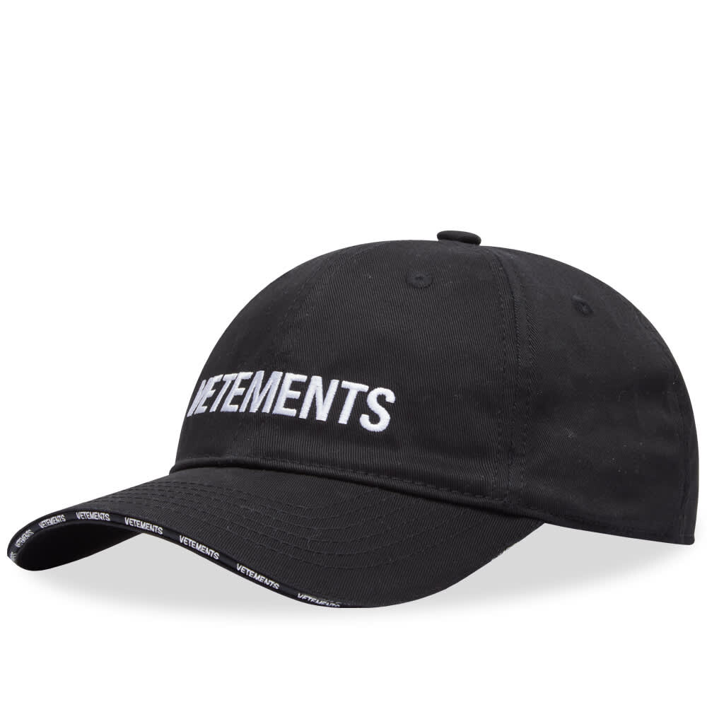 

Бейсболка с логотипом ETEMENTS Vetements