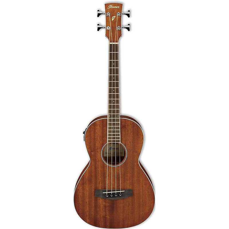 Ibanez PNB14EOPN Parlor Body Acoustic Electric Bass Open Pore Natural Ibanez PNB14EOPN Parlor Body Electric Bass