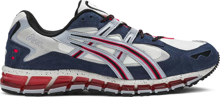 Кроссовки gel kayano 5 360 'cream navy' Asics, синий - фото