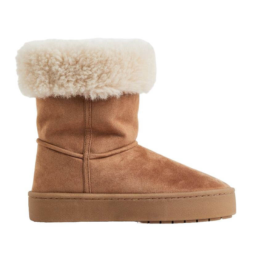 

Угги H&M Warm-Lined, коричневый
