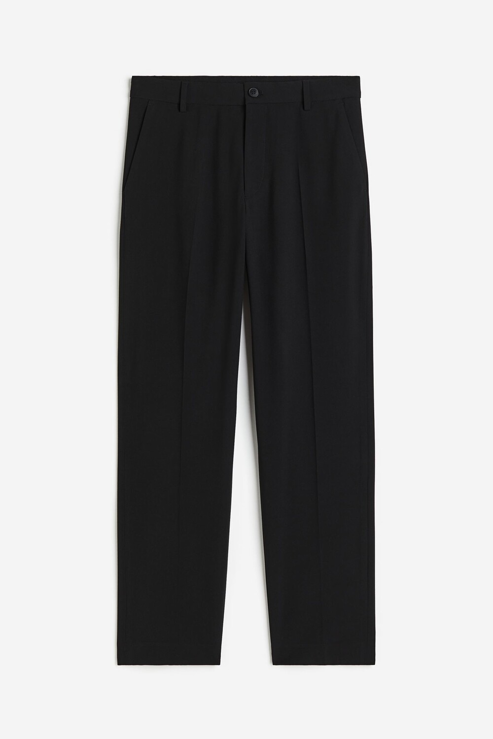 

Брюки H&M Regular Fit Twill Dress, черный