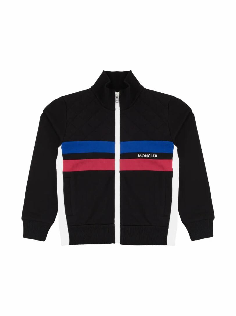 

Спортивная кофта с логотипом Moncler