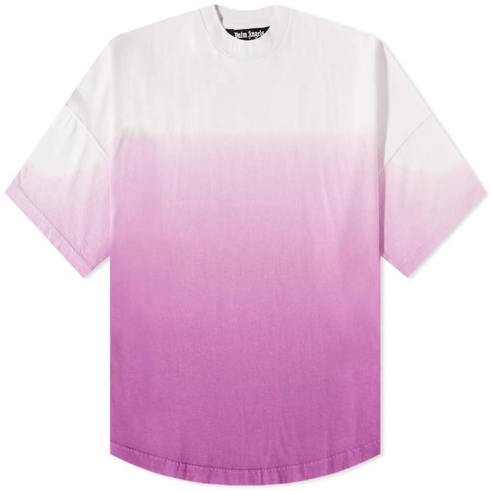 

Футболка Palm Angels Gradient Logo Tee, Розовый