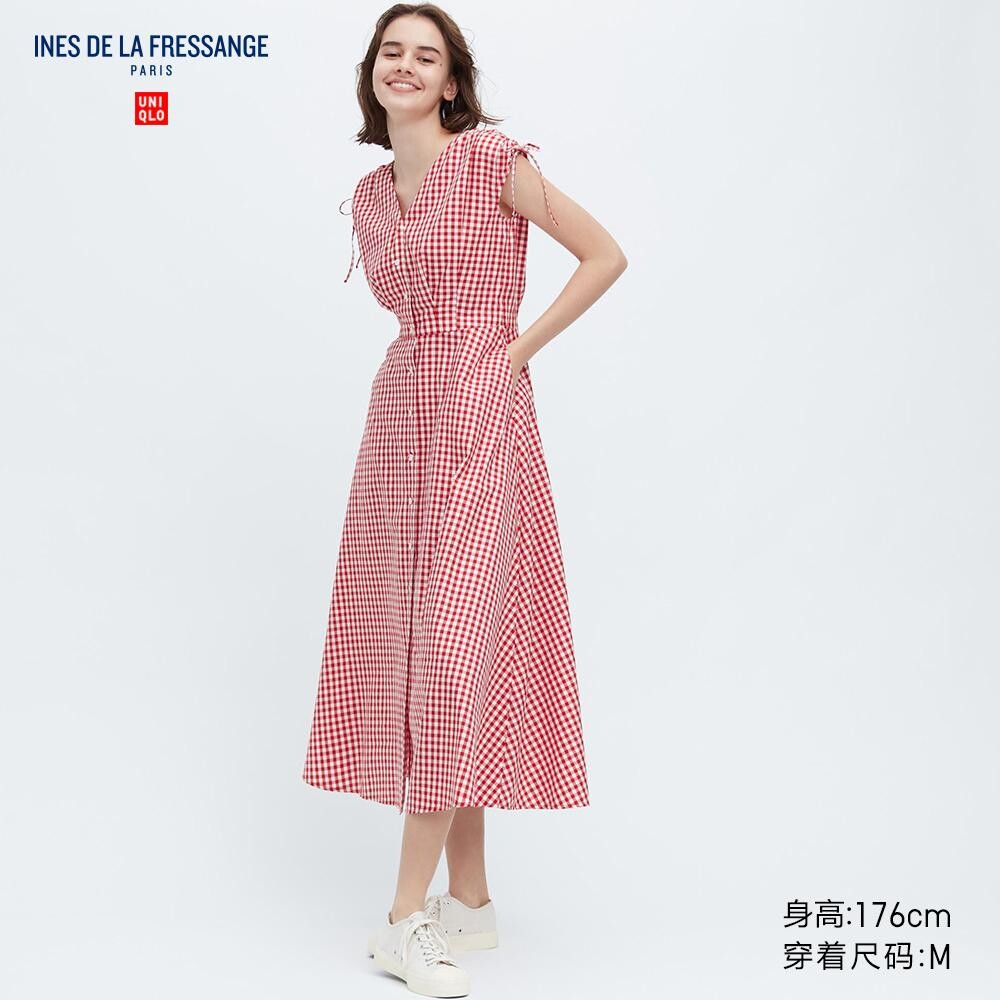 

Платье Uniqlo, красный