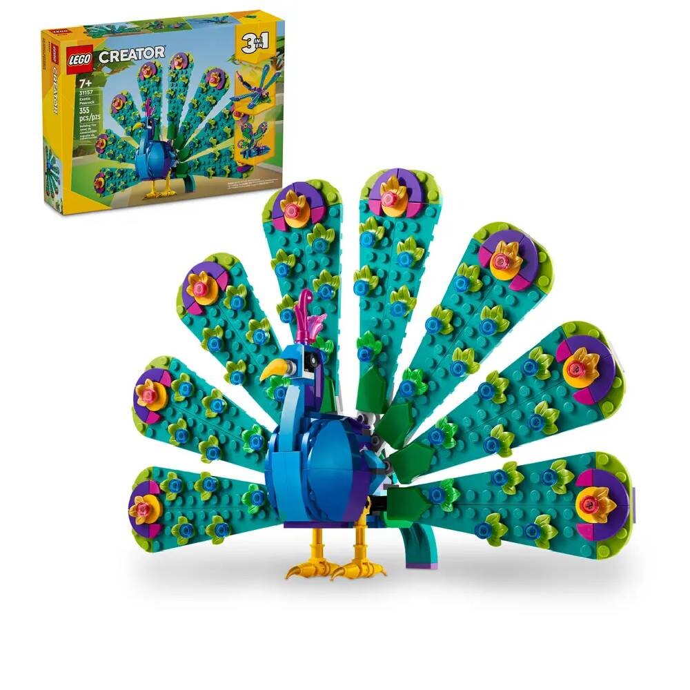 

Конструктор Lego Exotic Peacock, 355 деталей
