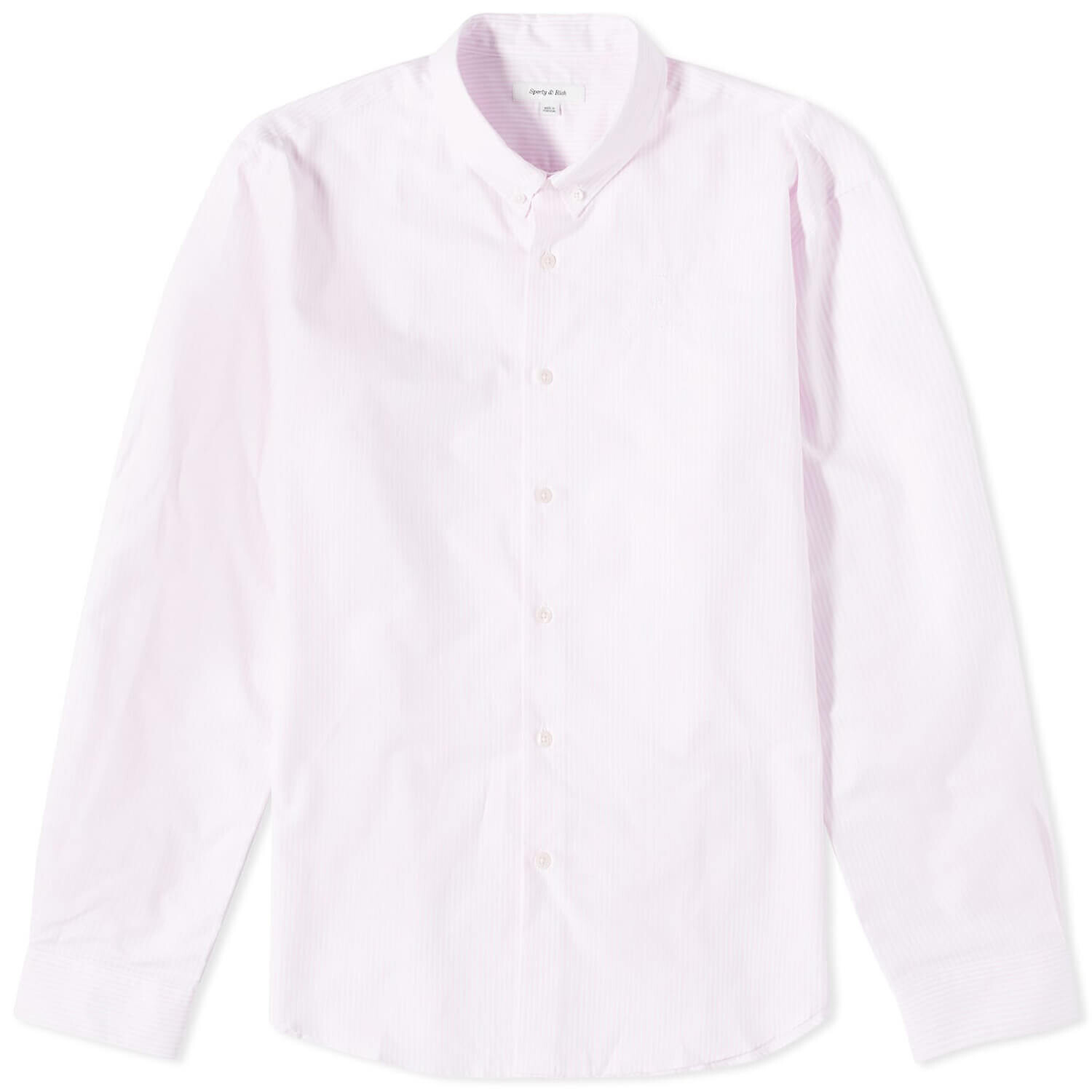 

Рубашка Sporty & Rich Crown Logo Button Down, розовый
