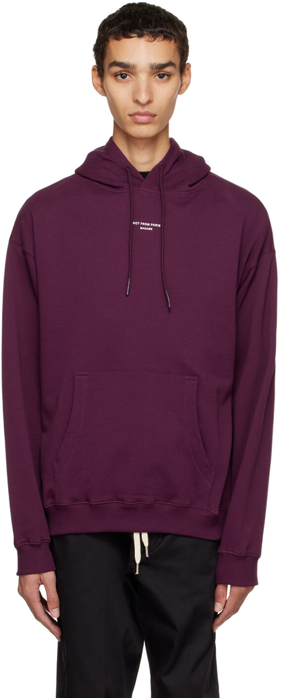 

Худи фиолетового цвета 'Le Hoodie Classique NFPM' Drôle De Monsieur