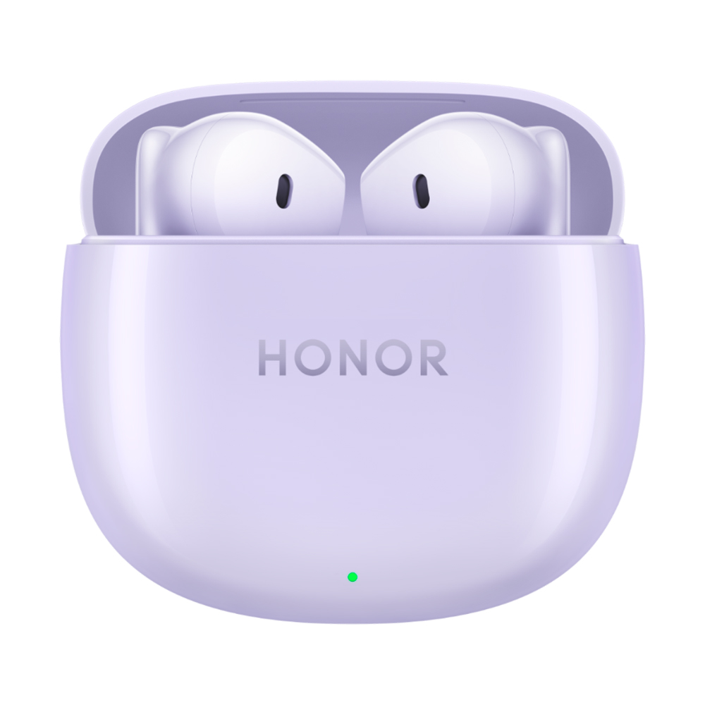 Беспроводные наушники Honor Earbuds X6, фиолетовый qcy ht05 anc wireless earphone 40db noise cancelling bluetooth 5 2 headphone 6 mic enc hd call tws earbuds transparency mode