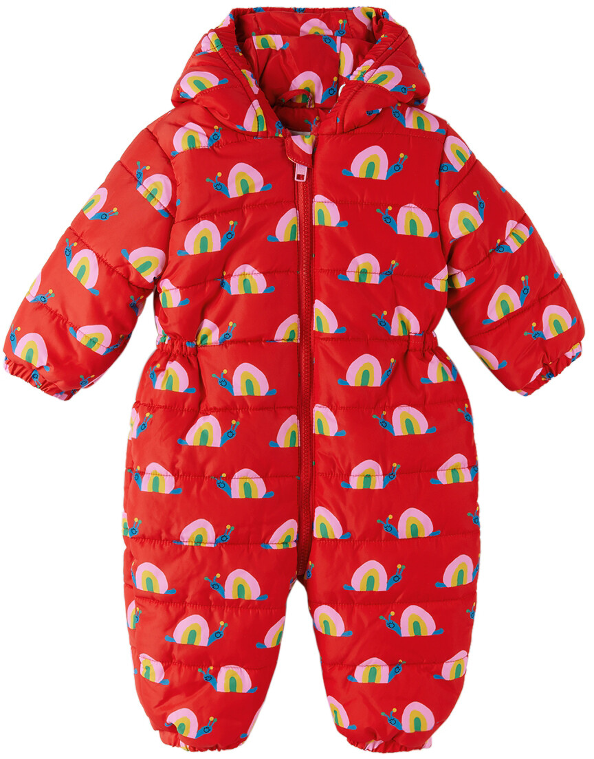 

Зимний комбинезон Baby Kids Red Snail Puffer Stella McCartney