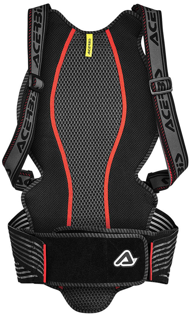 Мотозащита Acerbis Back Comfort 2.0 для спины, черный/красный - фото