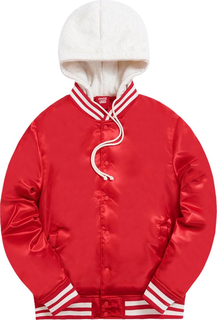 Куртка Kith x Coca-Cola Gorman Jacket 'Maroon', красный - фото