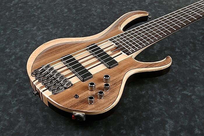 

Ibanez BTB747-NTL 7-струнная бас-гитара - натуральный низкий глянец