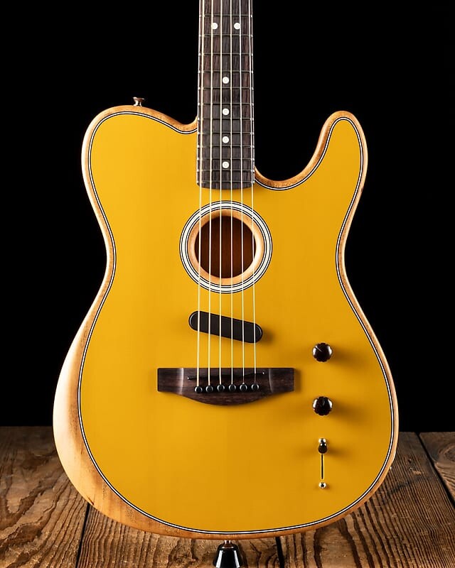 

Гитара Fender Acoustasonic Player Telecaster, масляный блонд