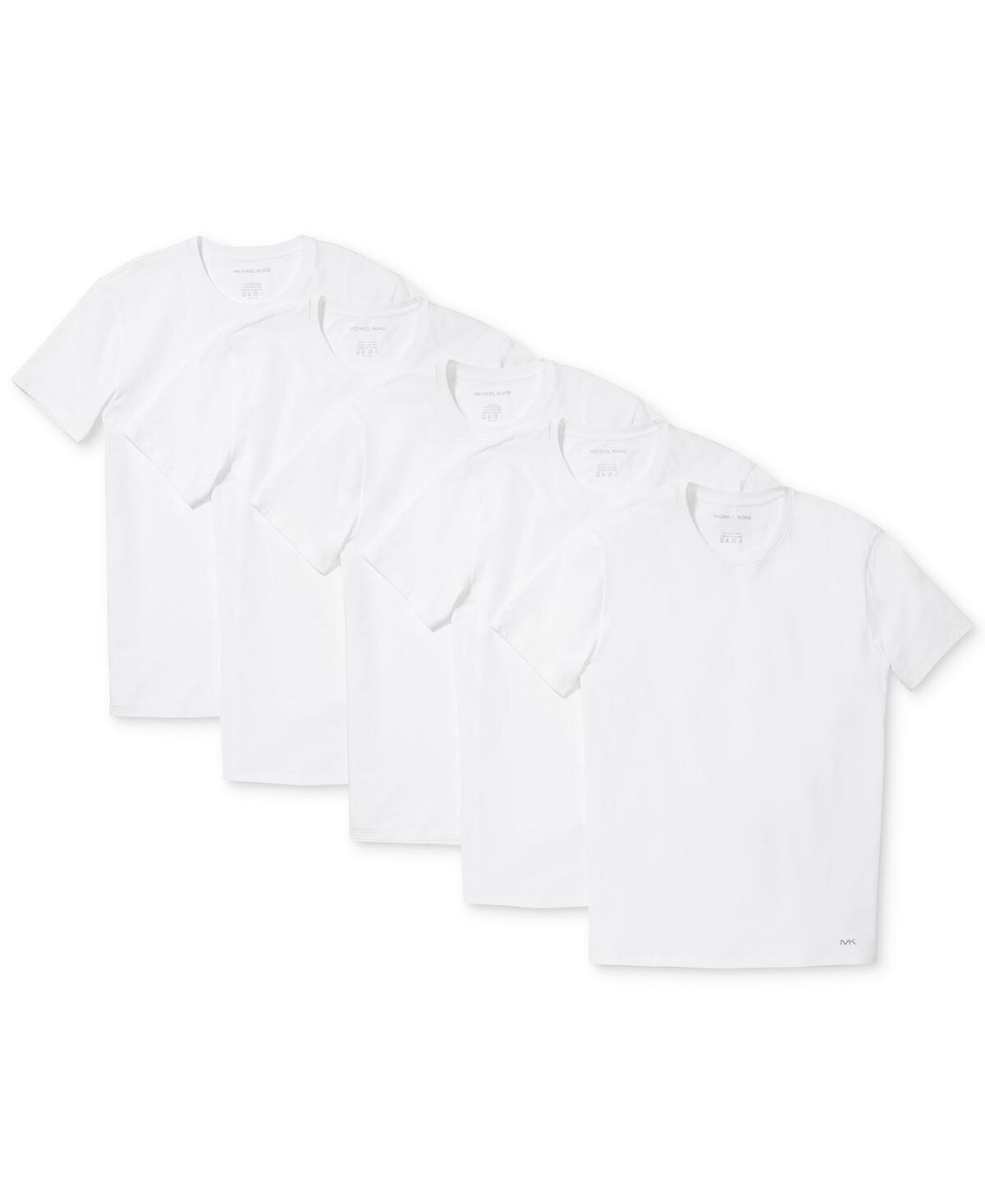 

Мужчины 5-pk. хлопковые майки Michael Kors, белый