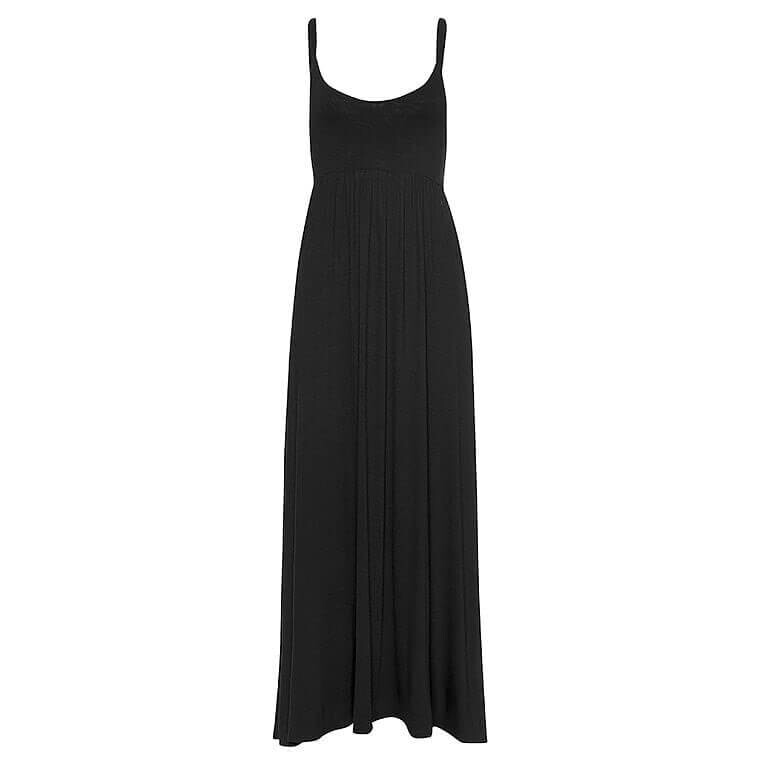 

Платье Lascana Back Tie Maxi, черный