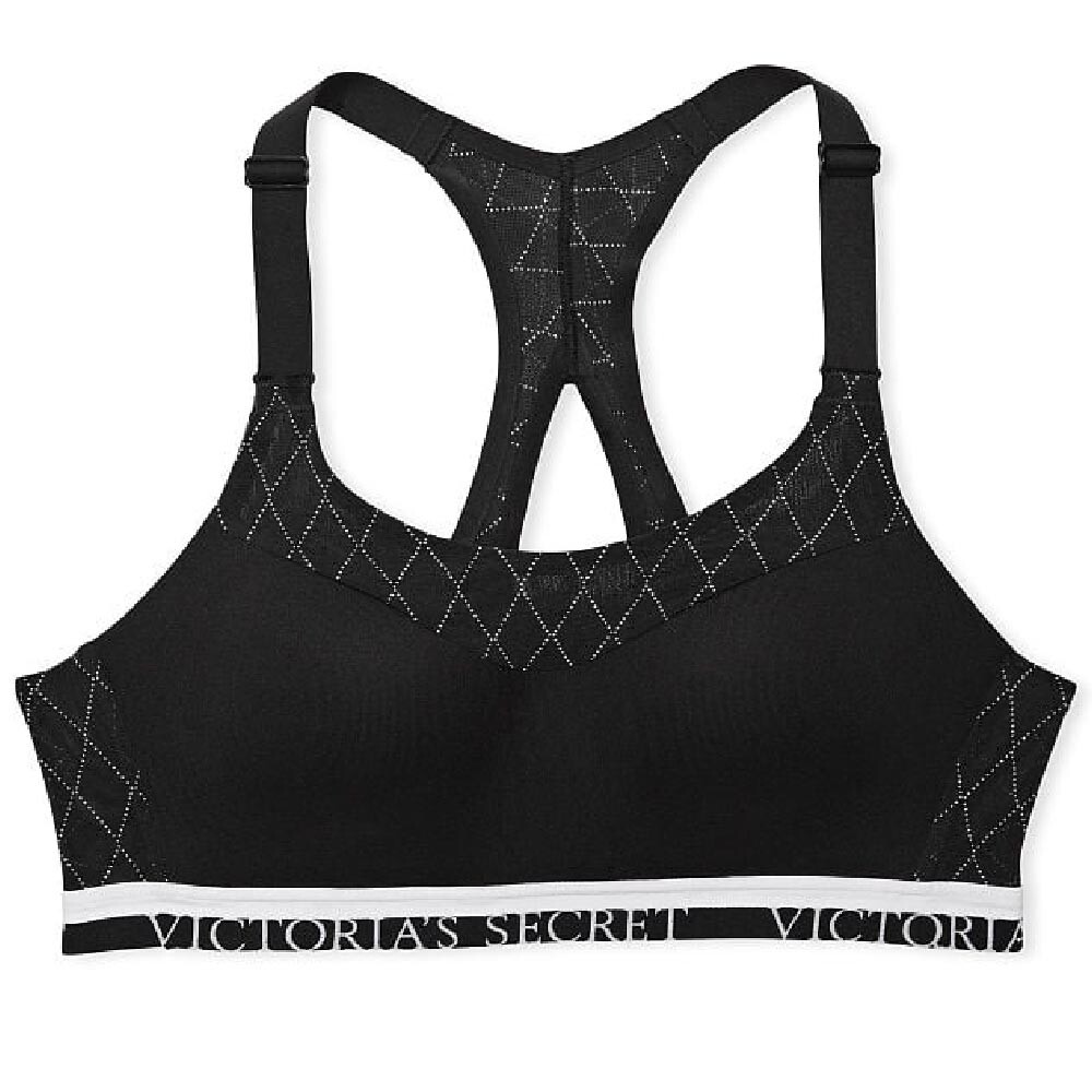 

Топ Victoria's Secret Incredible Max High Impact Sports, черный/белый