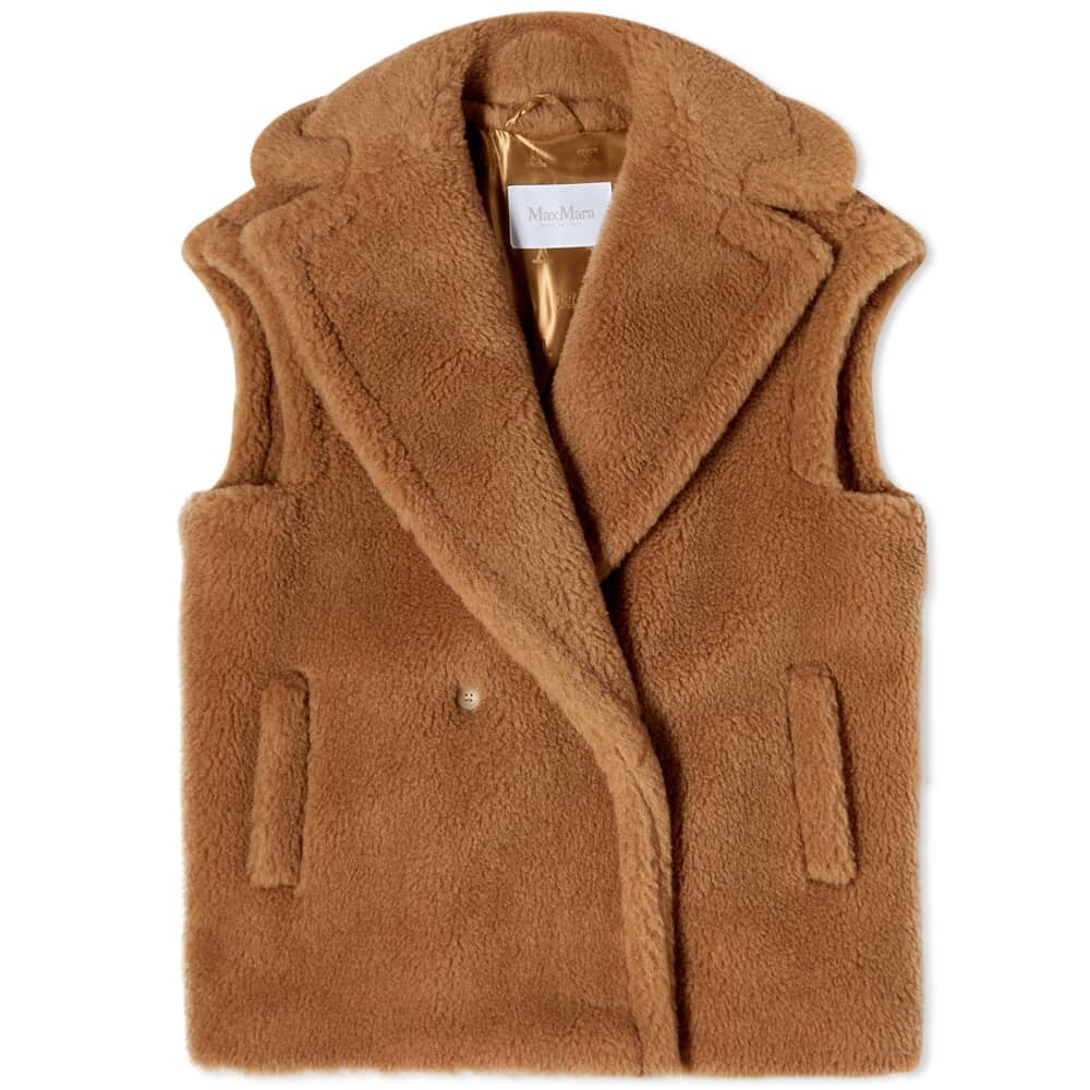 

Плюшевое пальто Teano без рукавов Max Mara