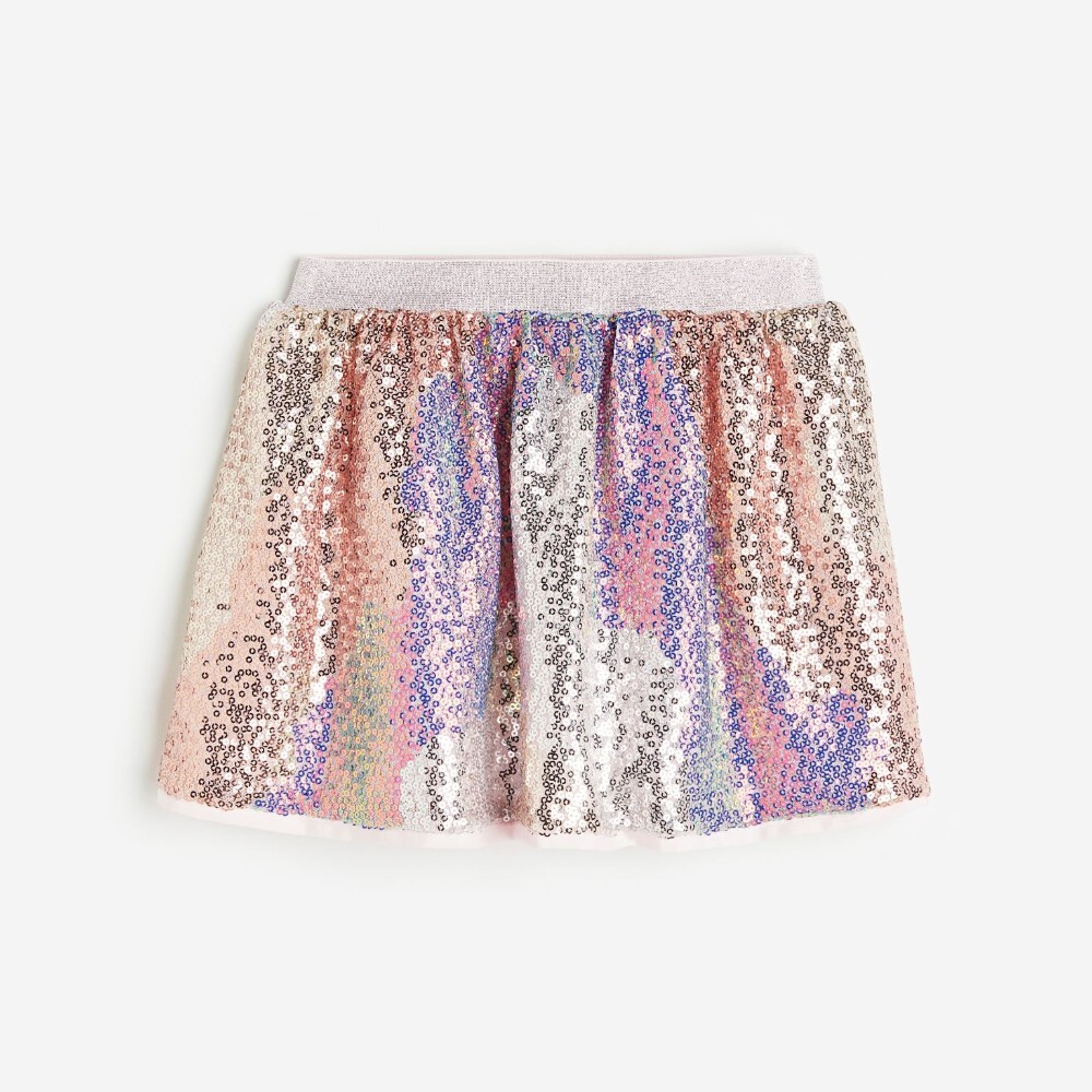 

Юбка H&M Kids Sequined, пудрово-розовый