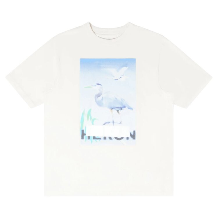 

Футболка Heron Preston Censored Heron Tee 'White/Light Blue', белый