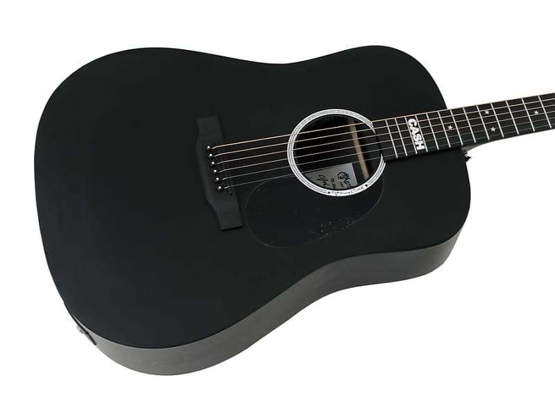 цена Акустическая гитара Martin DX Johnny Cash Signature Dreadnought Acoustic Electric