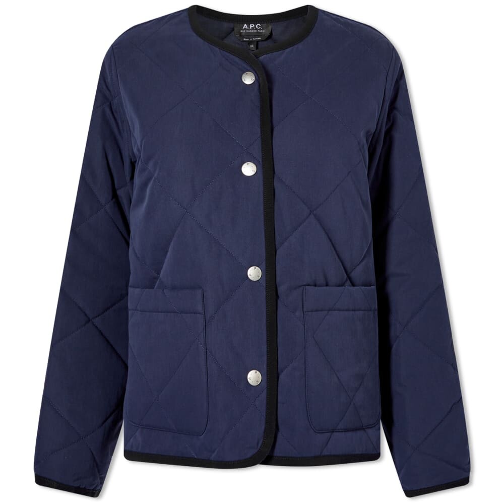 

Стеганая куртка Claire A.P.C., Серый