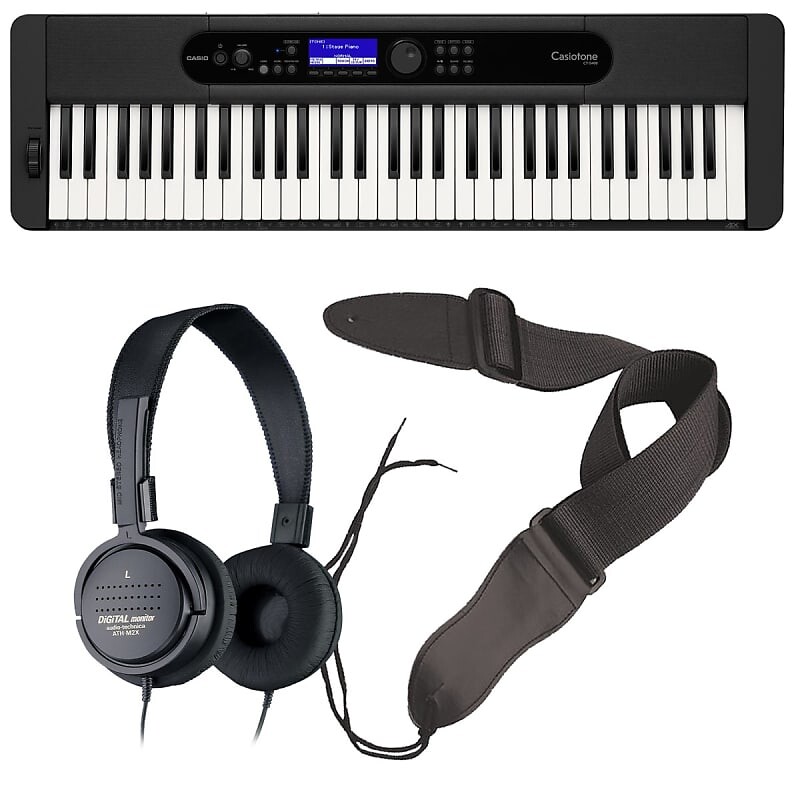 

Портативная клавиатура Casio Casiotone CT-S400 — черный BONUS PAK CT-S400 Black