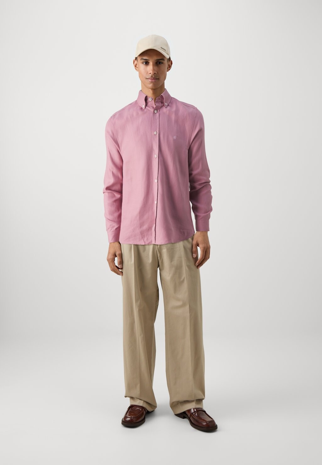 

Рубашка Ognon Ted Baker, светло-розовая