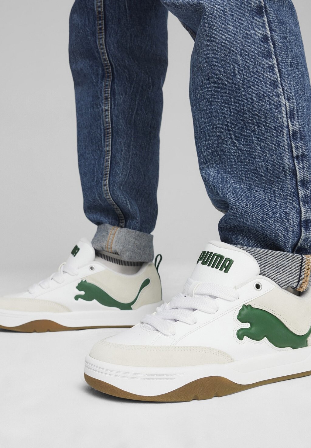

Низкие кроссовки Park Lifestyle Puma, цвет white vine vapor gray