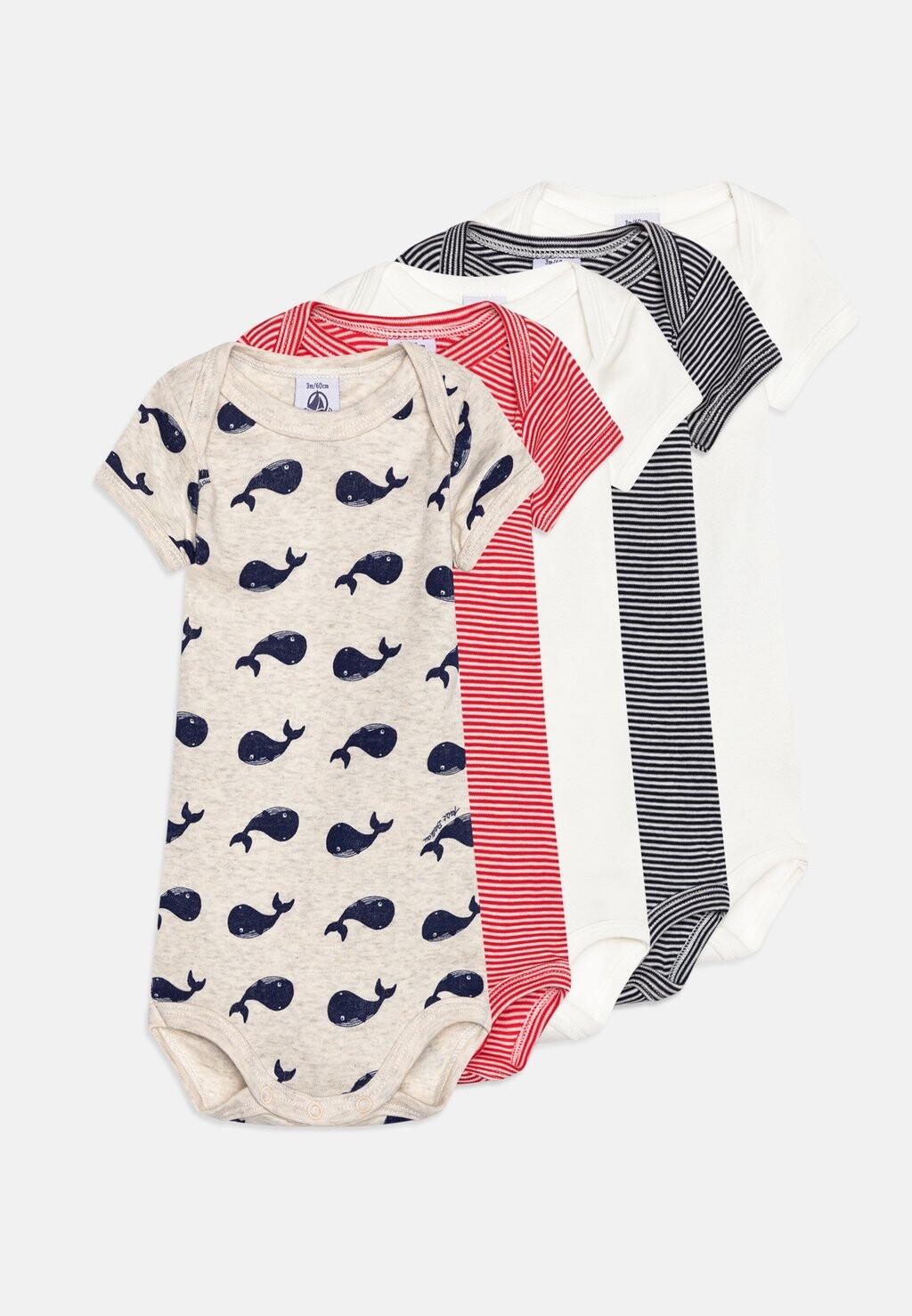 

Подарок на рождение BABY UNISEX 5 PACK Petit Bateau, цвет multi-coloured