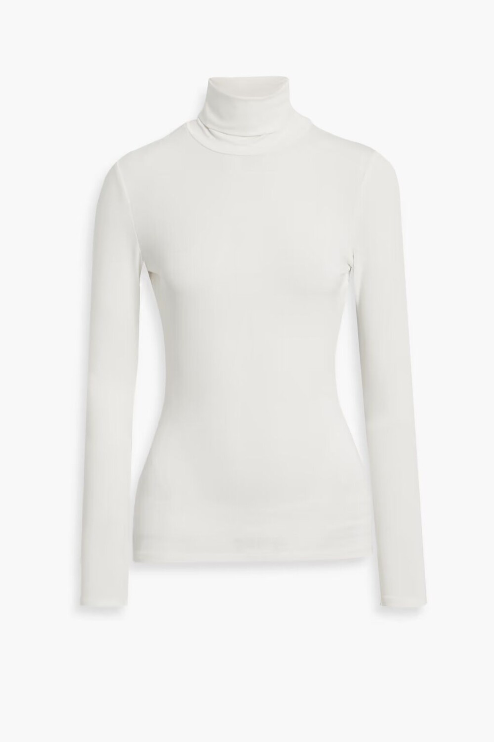

Водолазка из эластичного джерси Hazel с воротником из лиоцелла Iris & Ink, цвет Off-white