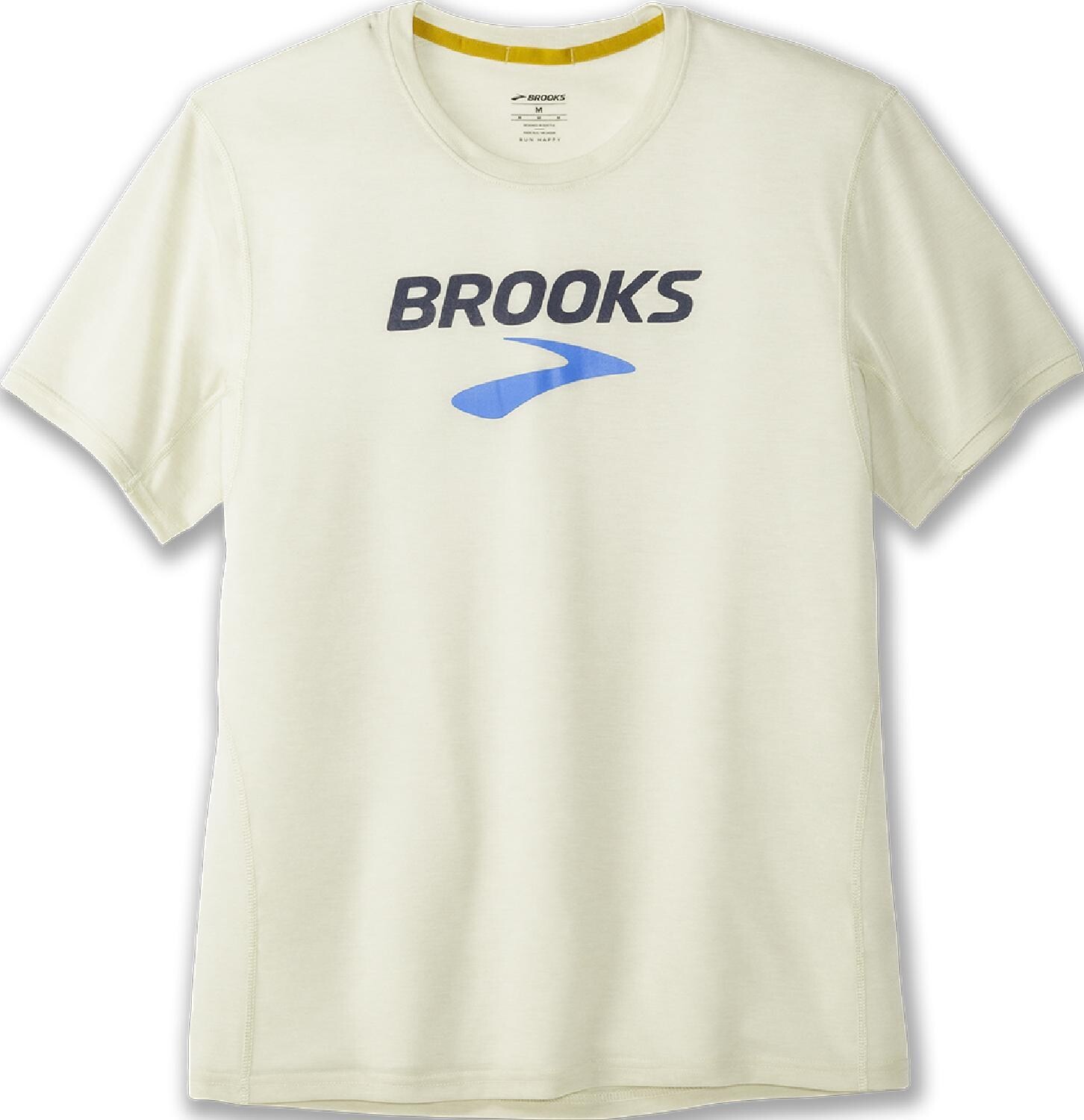 

Футболка с рисунком для дистанции – мужская Brooks, желтый