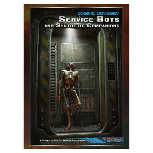 Книга Starfinder Cosmic Odyssey: Service Bots And Synthetic Companions Fat Goblin Games