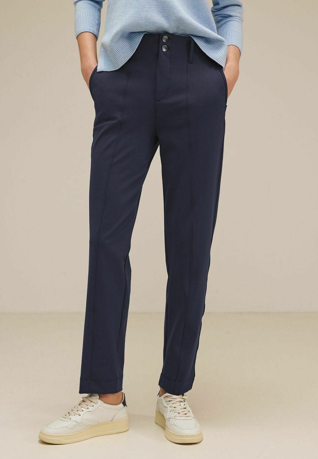 

Брюки чинос CASUAL FIT Street One, цвет blau