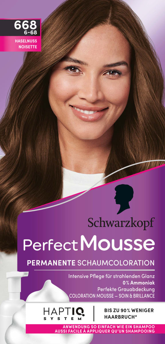 Краска-пенка для волос 668 лесной орех 1 шт. Schwarzkopf краска для волос schwarzkopf perfect mousse 668 лесной орех