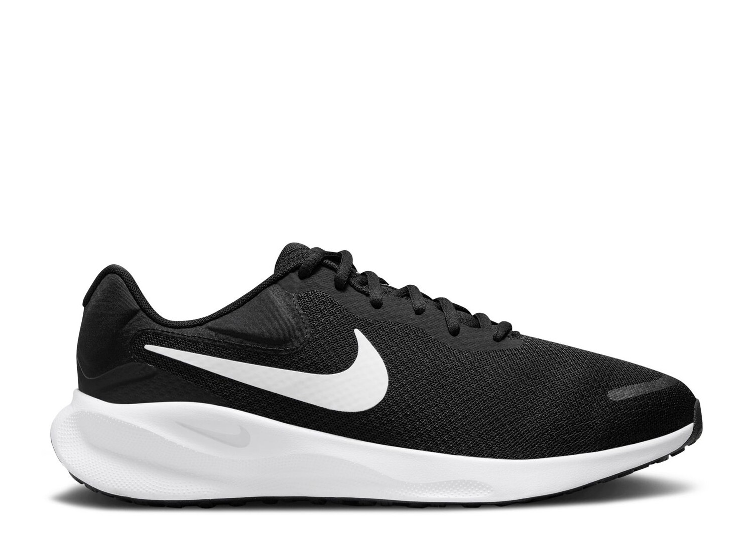 

Кроссовки Nike Revolution 7 Extra Wide 'Black White', черный
