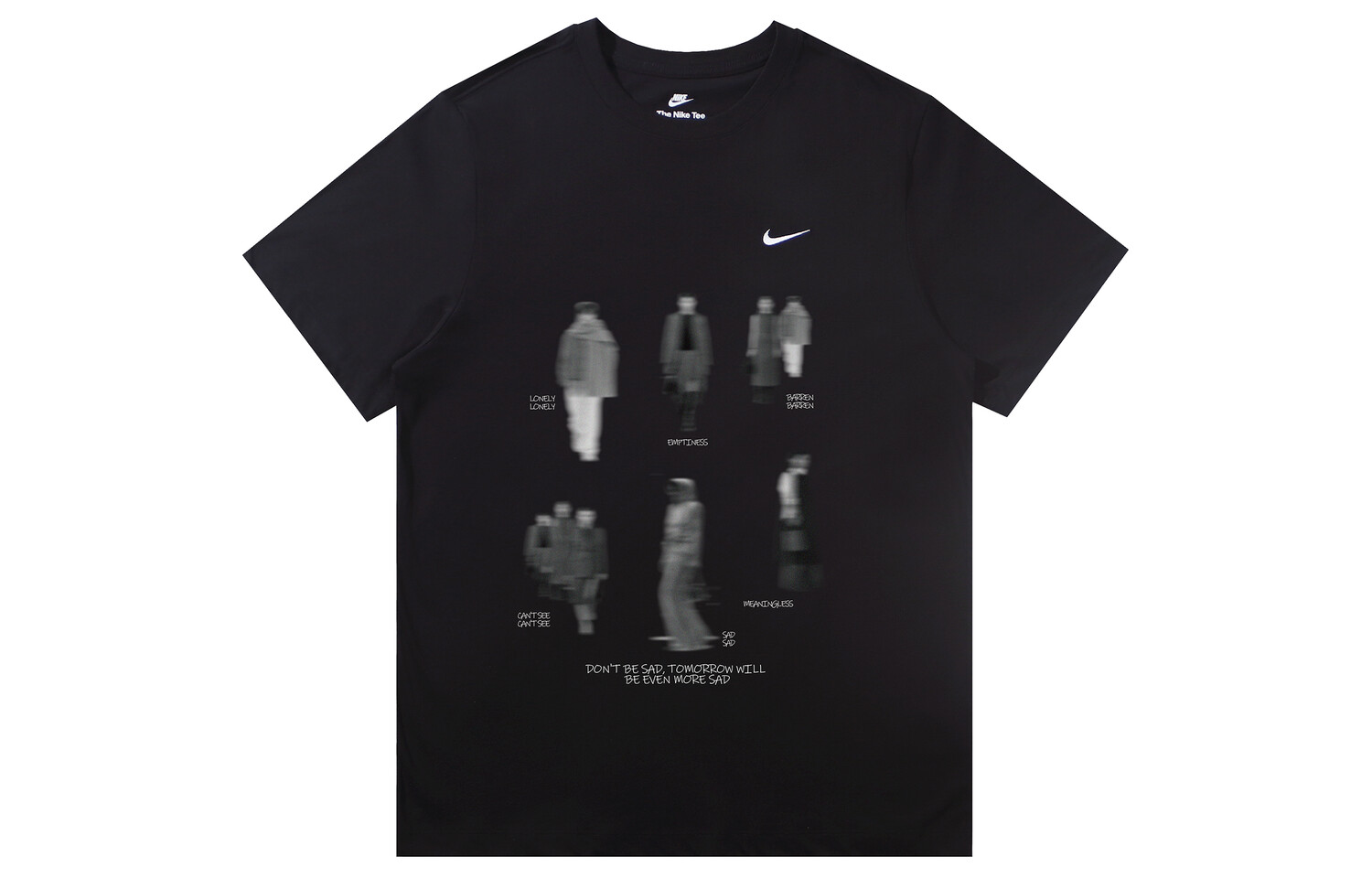 

Футболка мужская черная Nike, черный