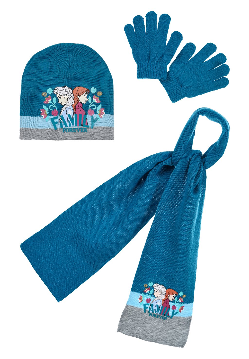 Шарф 3 SET Disney FROZEN, цвет blau шарф frozen winter set disney frozen цвет blau