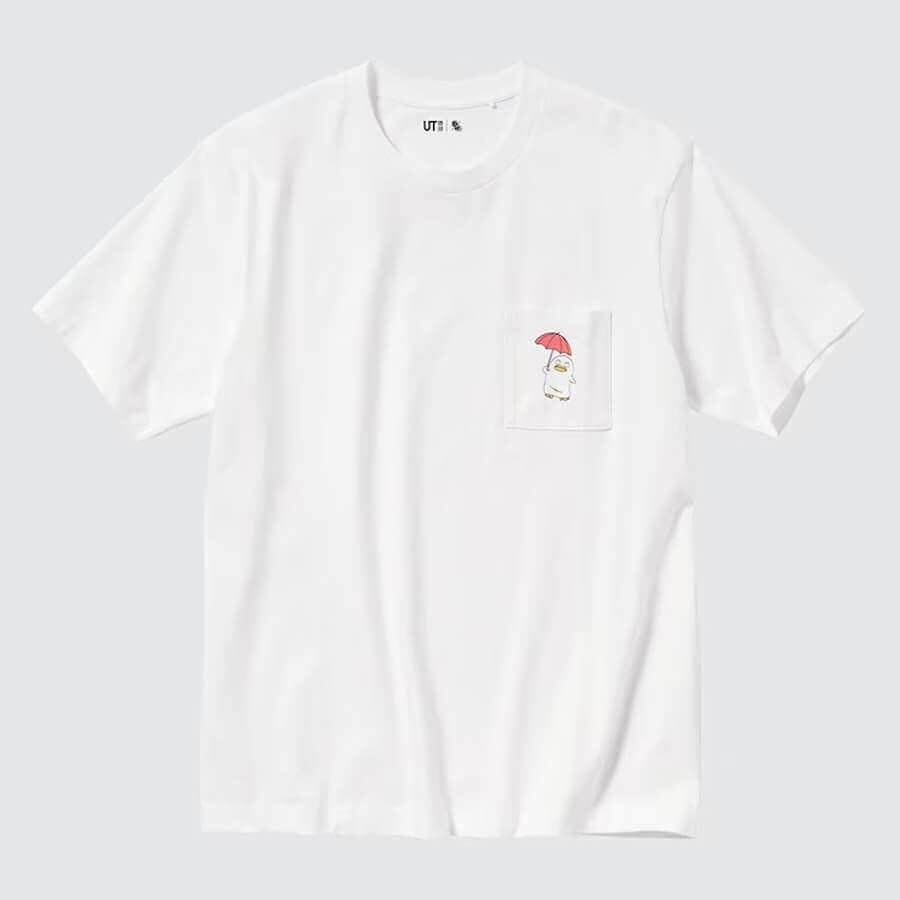 

Футболка Uniqlo UT Anime Gintama, белый