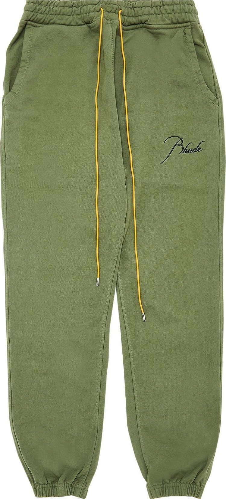 

Спортивные брюки Rhude Sweatpant 'Olive', зеленый