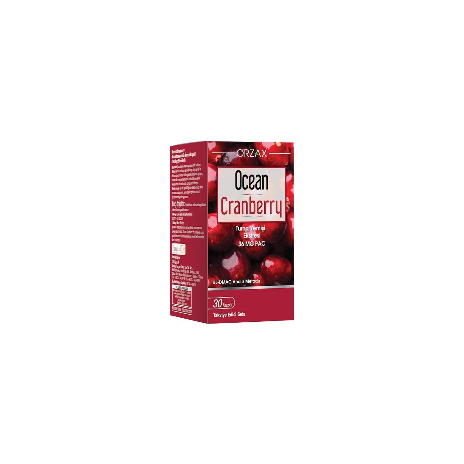 

Клюква Ocean Extract, 30 таблеток