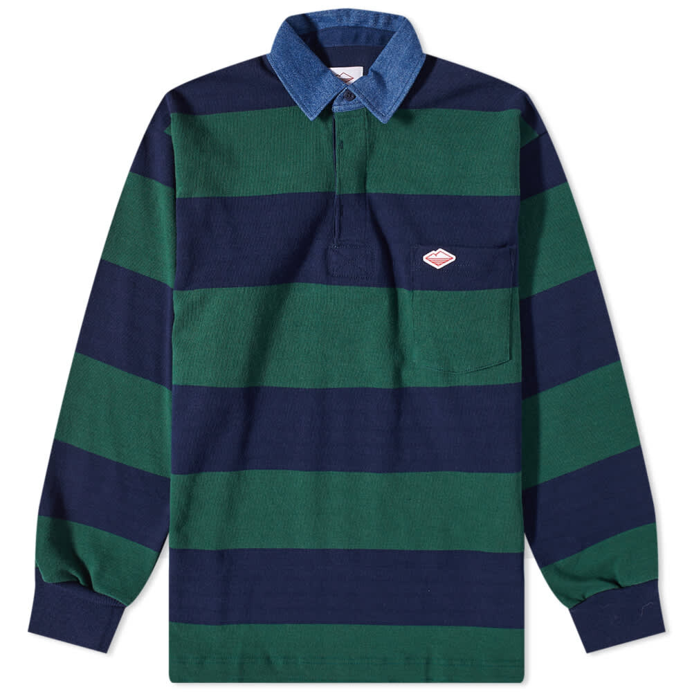 

Футболка Battenwear Pocket Rugby Shirt, Зеленый