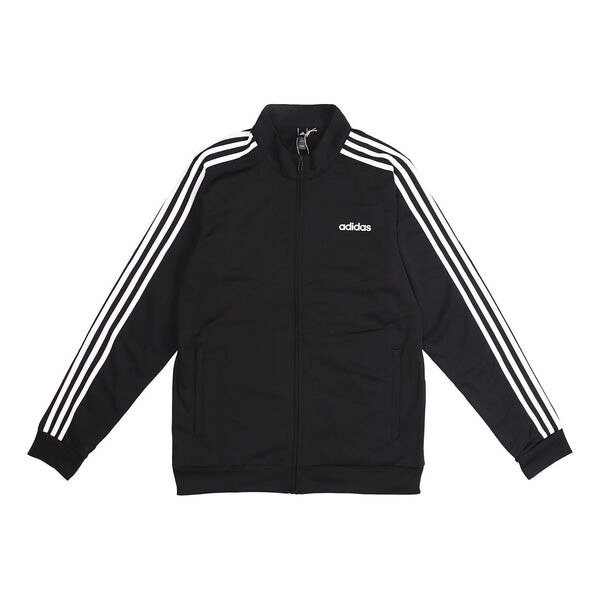 

Куртка Adidas Knit Stand Collar Loose Windproof Sports Logo Black, Черный