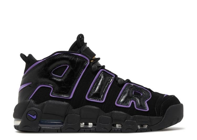 

Кроссовки Nike Air More Uptempo ‘96 ’Black Action Grape', черный (Размер 43 RU)