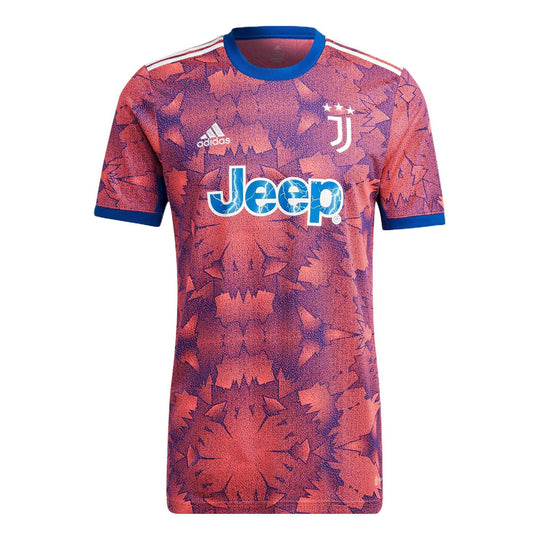 Спортивная футболка Adidas Juventus 22/23 Third Jersey HR5639, красный