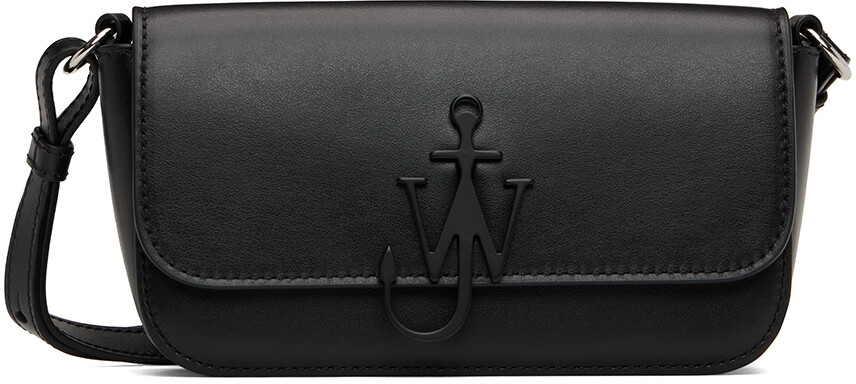 

Черная сумка через плечо с цепочкой и якорем JW Anderson